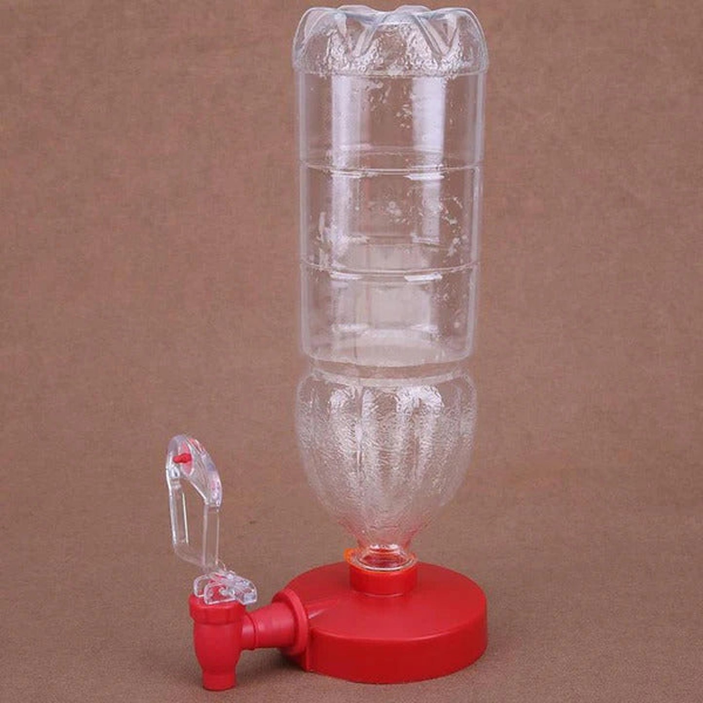 Cold Drink Cola Dispenser Stand with Tap | Bottle Beverage Fountain | Fizz Saver for Home, Parties, and Picnics