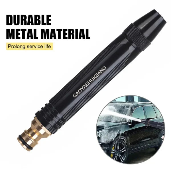 Multifunctional Metal Hose Nozzle | Perfect for Watering Flowers, Washing Glass, & Car Cleaning!
