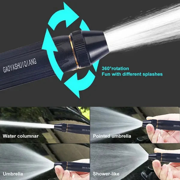 Multifunctional Metal Hose Nozzle | Perfect for Watering Flowers, Washing Glass, & Car Cleaning!