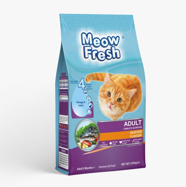 (Seafood) Meow Fresh Classic Dry Cat Food β 450g