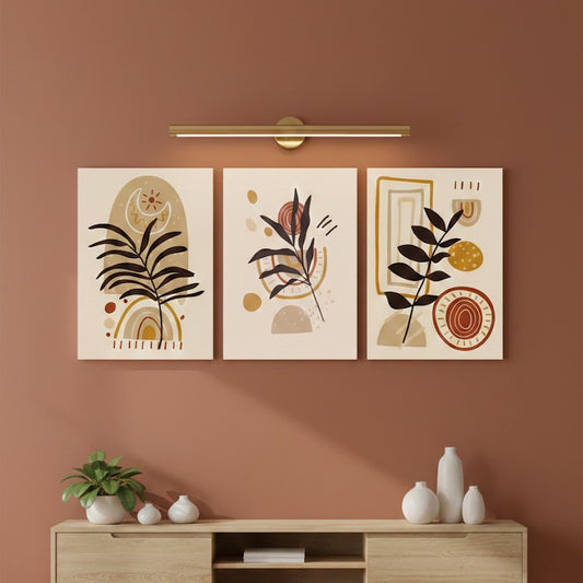 3PCS Wooden Sticky Wall Frames Ð 8x11 inch each, peel & stick, modern nail-free design for photos, art, or dŽcor