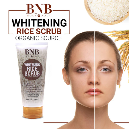 BNB 3-In-1 Rice Extract Skincare Kit – Brightening, Hydrating & Skin Repair Set | Glow Boosting Formula for All Skin Types