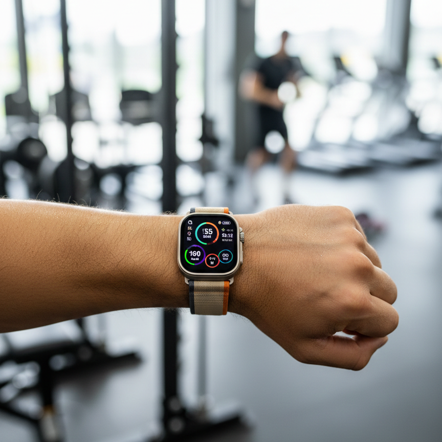 Crown H50 Ultra 2 Smart Watch – Bluetooth Calling | HD Display | Health Monitoring & Multi-Sports Modes | Stylish Ultra Design Smartwatch for Men & Women