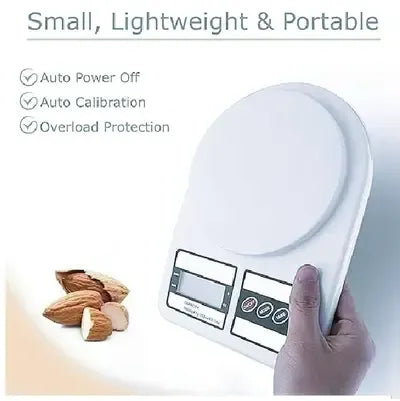 Digital Kitchen Food Scale SF-400  – Imported Stainless Steel Weighing Machine with LCD Display | Grams & Ounces for Baking, Cooking, Keto & Meal Prep