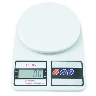 Digital Kitchen Food Scale SF-400  – Imported Stainless Steel Weighing Machine with LCD Display | Grams & Ounces for Baking, Cooking, Keto & Meal Prep