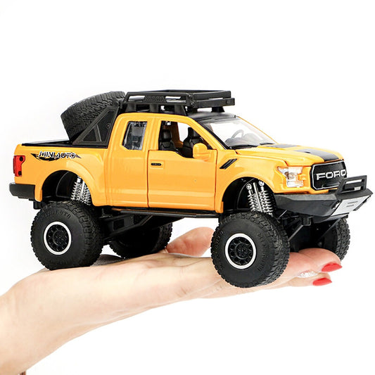 Ford F-150 Raptor Pickup Truck Toy Model with Touch Sensor – Realistic Off-Road SUV Toy Car | Durable & Easy-to-Operate (Random Colors)