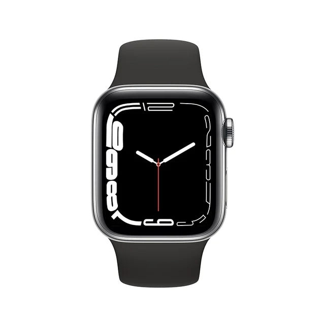 I8 Pro Max smartwatch with Bluetooth calling, BP and heart rate monitoring, fitness tracking and modern design