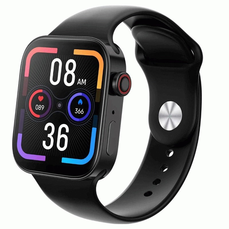 I8 Pro Max smartwatch with Bluetooth calling, BP and heart rate monitoring, fitness tracking and modern design