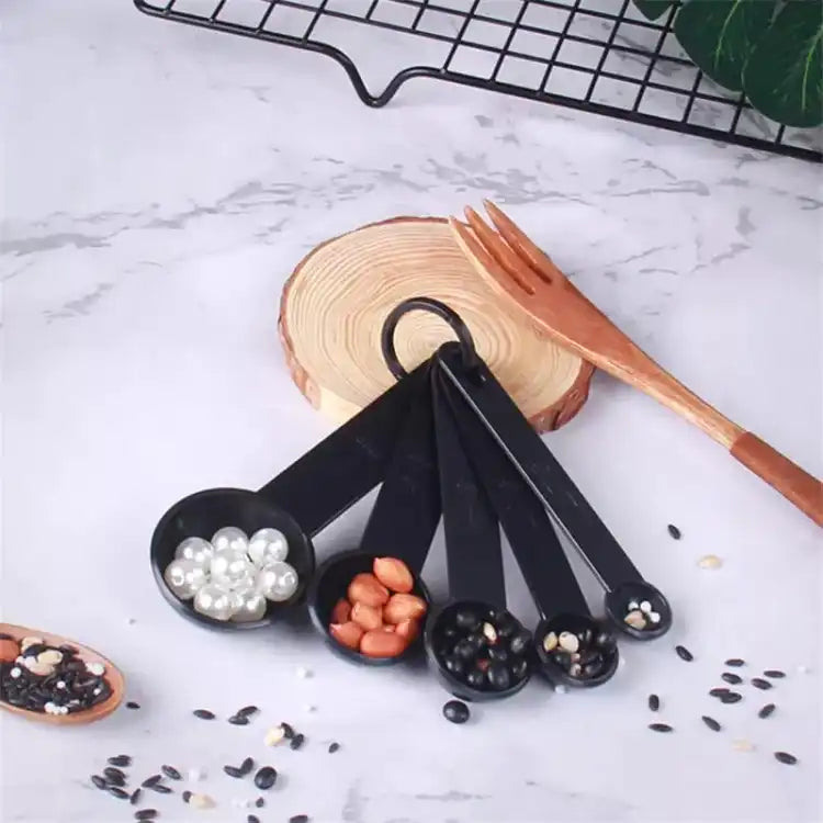 10-piece kitchen measuring spoon set for accurate baking and cooking, ideal for spices, flour, sugar, and liquids