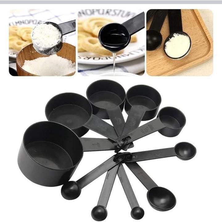 10-piece kitchen measuring spoon set for accurate baking and cooking, ideal for spices, flour, sugar, and liquids
