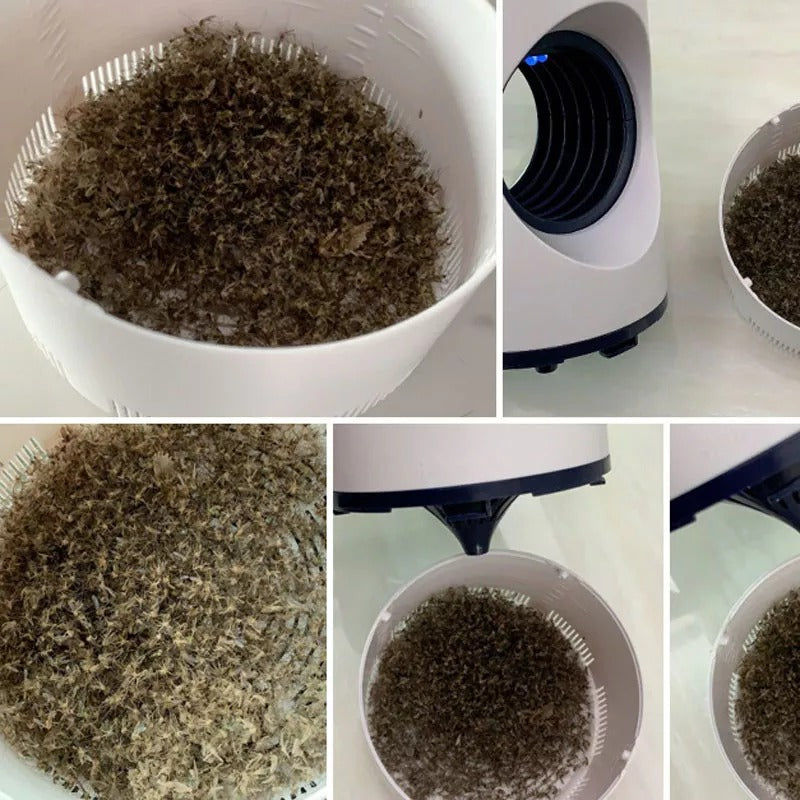 Electric Mosquito Killer Lamp with USB – LED Insect & Fly Repellent Trap Light (Large Size)