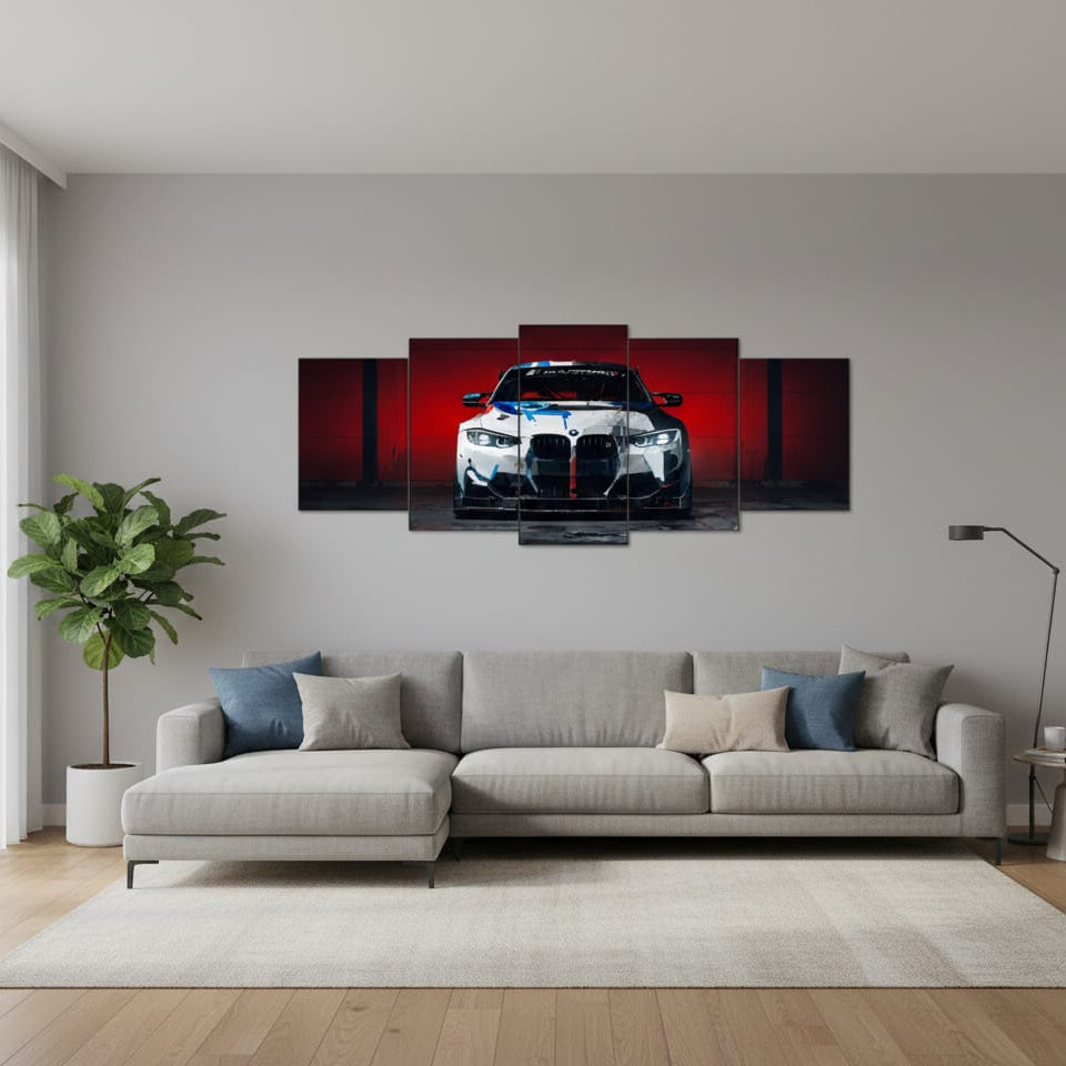 5PCS Wooden Sticky Wall Frames Ð 16x40 Inch, peel & stick, modern nail-free design for stylish photos, art, or dŽcor